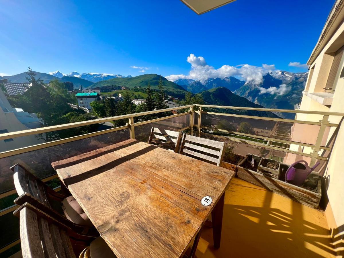 Alpe D'Huez - 46 M2 - Belle Terasse Appartement Buitenkant foto